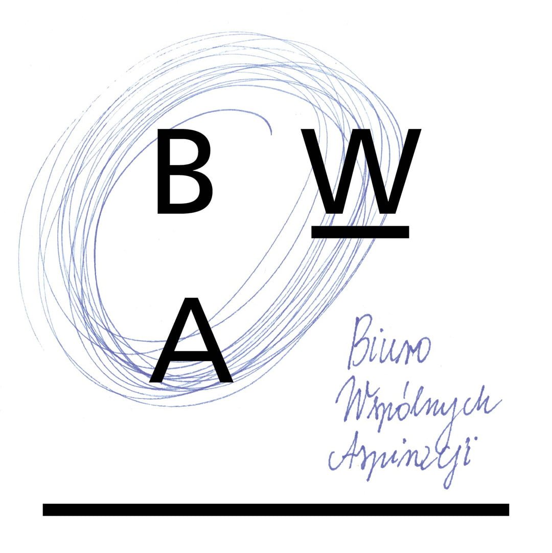 Logotyp Biura Wspólnych Aspiracjii z pismem ręcznym
