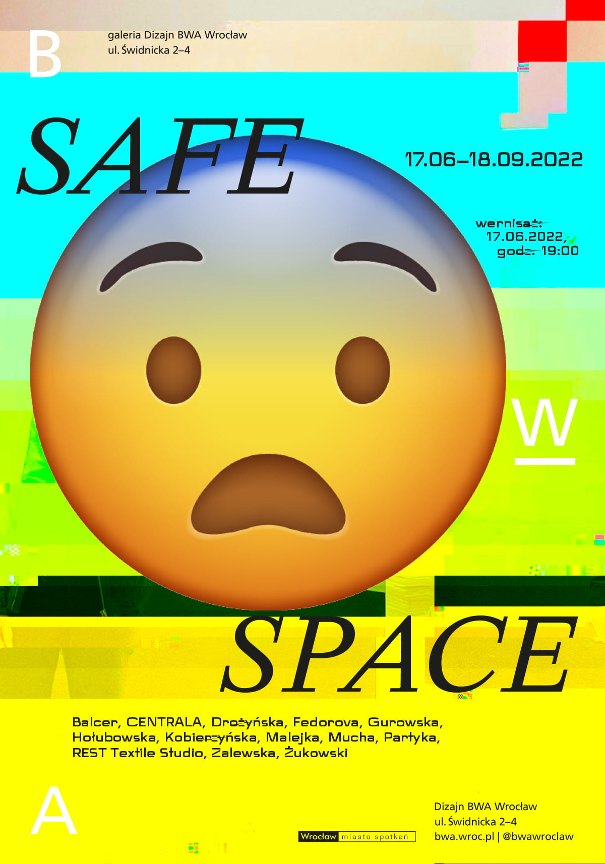plakat SAFE SPACE
