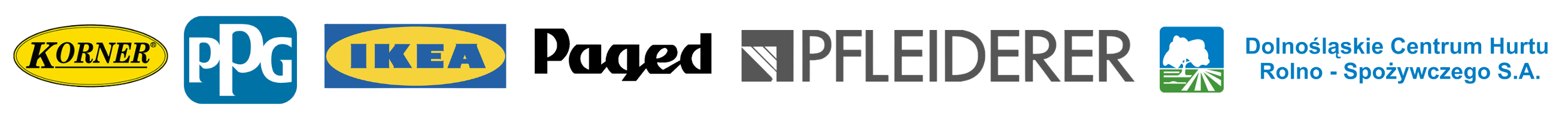 Logotypy partnerów Palmiarni.